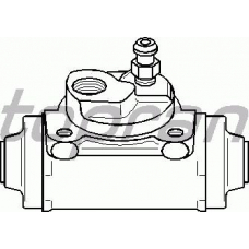 720 983 TOPRAN Колесный тормозной цилиндр