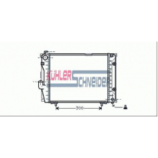 0304901 KUHLER SCHNEIDER Радиатор, охлаждение двигател
