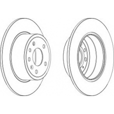 WGR0811-1 WAGNER LOCKHEED Тормозной диск