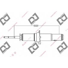 DS1323GT DJ PARTS Амортизатор