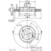 09.8681.10 BREMBO Тормозной диск