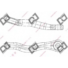 DE1421 DJ PARTS Наконечник поперечной рулевой тяги