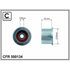 500134 CAFFARO Паразитный / ведущий ролик, зубчатый ремень