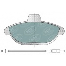 SP 316 PR SCT Комплект тормозных колодок, дисковый тормоз