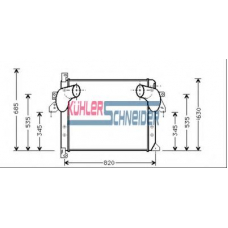 0470701 KUHLER SCHNEIDER Интеркулер