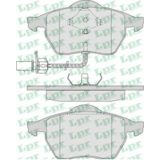 05P790 LPR Комплект тормозных колодок, дисковый тормоз