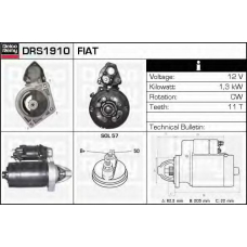 DRS1910 DELCO REMY Стартер
