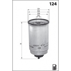 G48 MECAFILTER Топливный фильтр