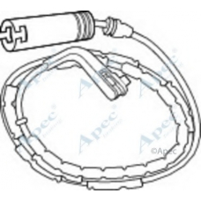 WIR5239 APEC Указатель износа, накладка тормозной колодки