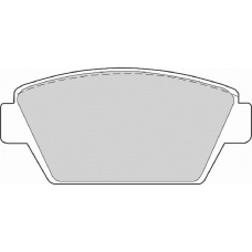FD6352A NECTO Комплект тормозных колодок, дисковый тормоз