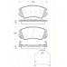 8110 43036 TRISCAN Комплект тормозных колодок, дисковый тормоз