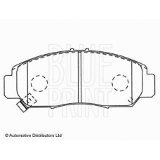 ADH24263 BLUE PRINT Комплект тормозных колодок, дисковый тормоз