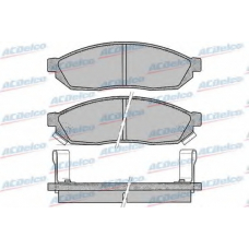 AC058075D AC Delco Комплект тормозных колодок, дисковый тормоз