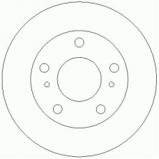 D2449 ROULUNDS Тормозной диск