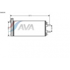 CNA5248 AVA Конденсатор, кондиционер