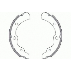 18492744449 S.b.s. Комплект тормозных колодок