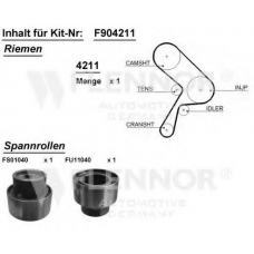 F904196 FLENNOR Комплект ремня грм