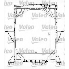 734299 VALEO Радиатор, охлаждение двигателя