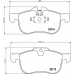 MDK0185 MINTEX Комплект тормозов, дисковый тормозной механизм