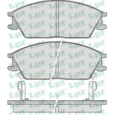 05P542 LPR Комплект тормозных колодок, дисковый тормоз