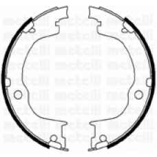 53-0317 METELLI Комплект тормозных колодок, стояночная тормозная с