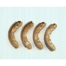 8100 17033 TRISCAN Комплект тормозных колодок