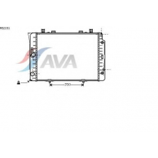 MS2151 GERI Радиатор, охлаждение двигател