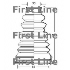 FCB2163 FIRST LINE Пыльник, приводной вал