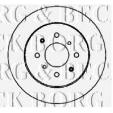 BBD4402 BORG & BECK Тормозной диск