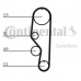 CT557K1 CONTITECH Комплект ремня грм