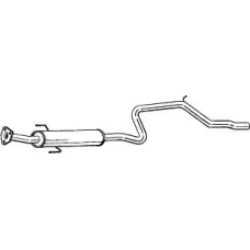 289-041 BOSAL Средний глушитель выхлопных газов