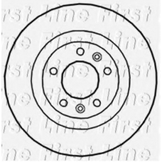 FBD1753 FIRST LINE Тормозной диск