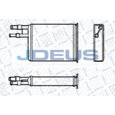 RA2070050 JDEUS Теплообменник, отопление салона