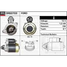 DRS3703 DELCO REMY Стартер