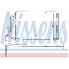 94211 NISSENS Конденсатор, кондиционер