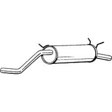 279-155 BOSAL Глушитель выхлопных газов конечный