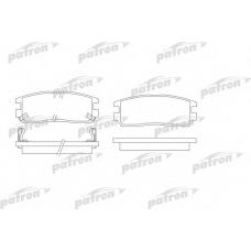 PBP1017 PATRON Комплект тормозных колодок, дисковый тормоз