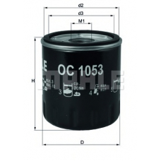 OC 1053 MAHLE Масляный фильтр