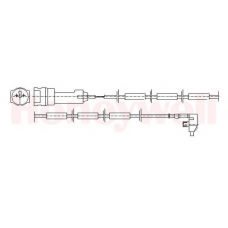 581335 BENDIX Сигнализатор, износ тормозных колодок