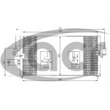 300267 ACR Конденсатор, кондиционер