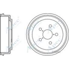 DRM9127 APEC Тормозной барабан