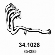 34.1026 ASSO Труба выхлопного газа