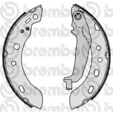 S 56 507 BREMBO Комплект тормозных колодок