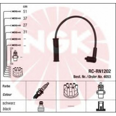 4053 NGK Комплект проводов зажигания