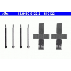 13.0460-0122.2 ATE Комплектующие, колодки дискового тормоза