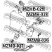 MZMB-026 FEBEST Подвеска, двигатель