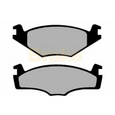 PA376 BRAKE ENGINEERING Комплект тормозных колодок, дисковый тормоз