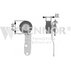 FS23993 FLENNOR Натяжной ролик, поликлиновой  ремень