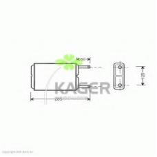 32-0192 KAGER Теплообменник, отопление салона
