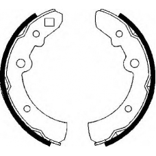 BS547 QUINTON HAZELL Комплект тормозных колодок